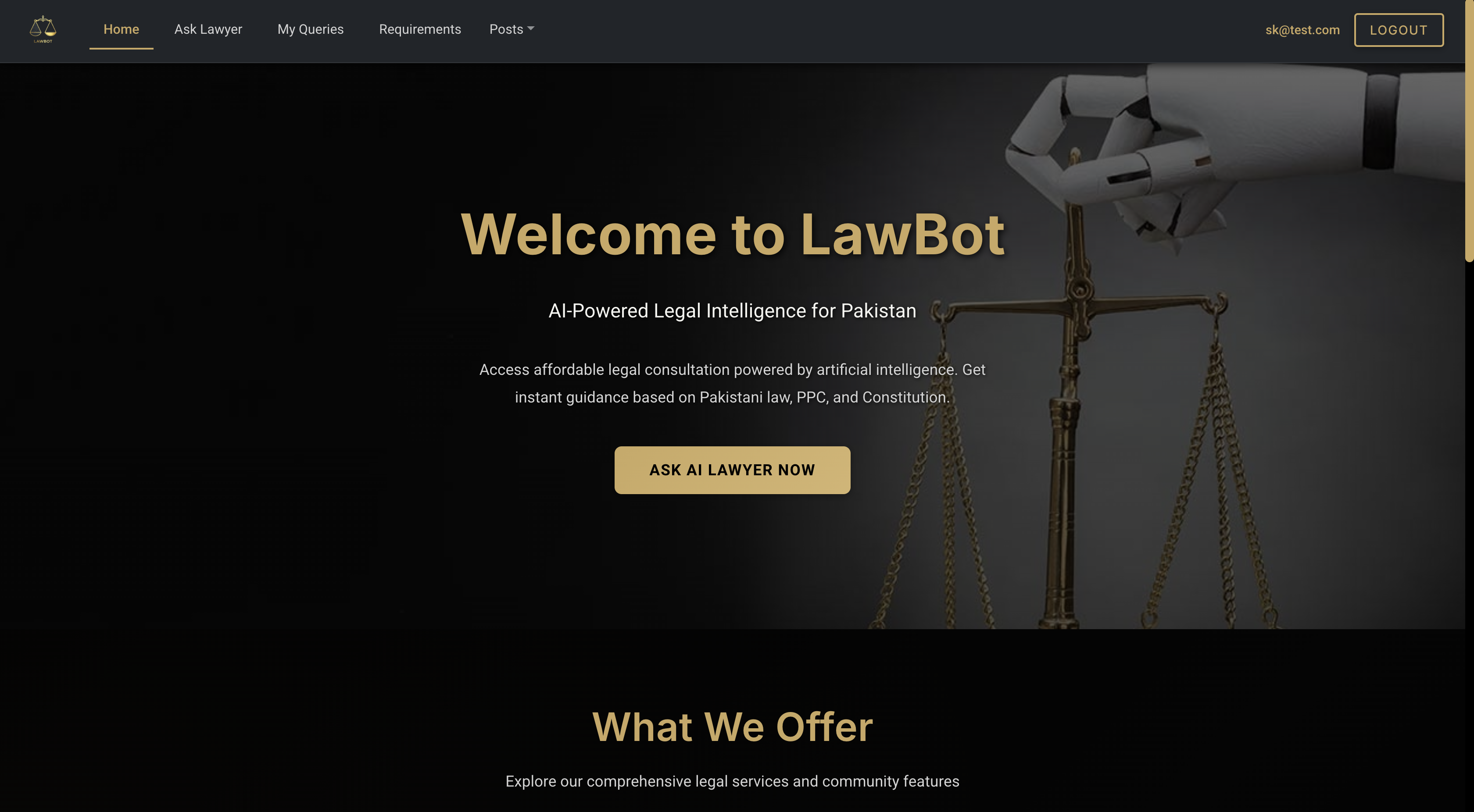LawBot preview